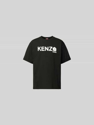 Kenzo T-Shirt aus reiner Baumwolle in Black, Gr&ouml;&szlig;e L