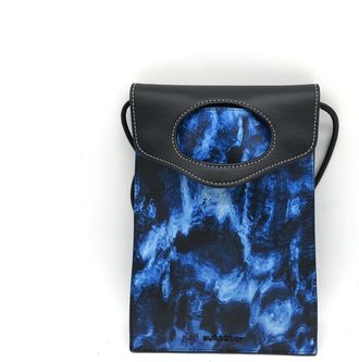 Burberry Blue/Black Pocket Phone Shoulder Womens Bag (Pre-Owned)