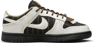 Nike Dunk Low LX Brogue Pinstripe Sneakers