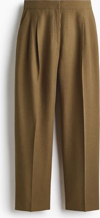 H&M Twillhose im Barrel-Style - Khakigr&uuml;n