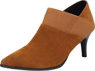 Generic 2026 Bridesmaids Large Size Deep Mouth Career Commuting Kitten Heels Block Leather Comfy Commute Wedding Guest Patent Court Shoes Women Mid Heel Smart