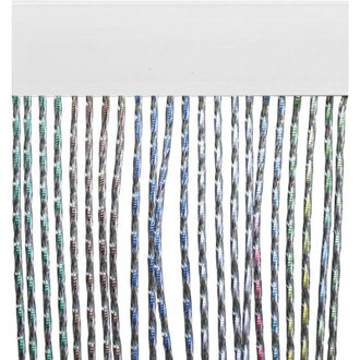 Made in Italy Cortina De Cordones lux 125 X 230 Cm - Multicolor