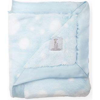 Little Giraffe Luxe Urchin Blanket in Blue at Nordstrom