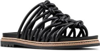 Donald J Pliner Loni Slide Sandal in Black at Nordstrom, Size 5.5