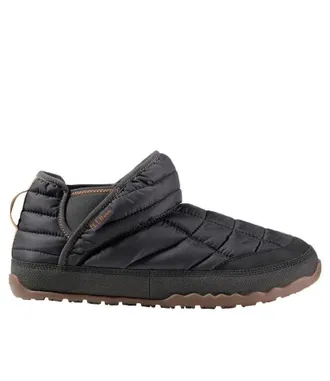 L.L.Bean Mens LL Bean Mountain Classic Boots Black Quilted Round Toe HAWK2454