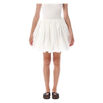 Alaia Donna, Gonne, Bianco, S, new