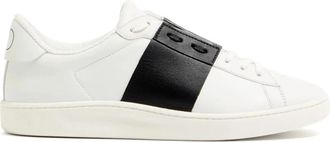Valentino Open Royco Sneaker - Heren - Sneakers - Wit - 41 1/2 EU - Leer - Schoenen