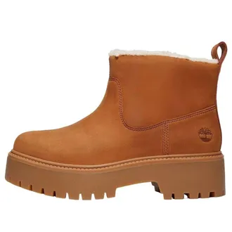 Timberland (WMNS) Timberland Stone Street Warm-Lined Platform Brown TB0A283GEM71