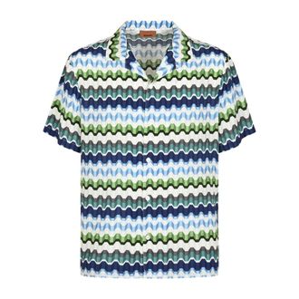 Missoni Camicia Bowling in Viscosa - - Shirts - Uomo - Multicolore - M