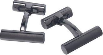 Link Up Bar Cufflinks in Black at Nordstrom