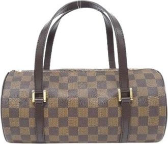 Louis Vuitton Pre-owned Handbags, male, Brown, Size: ONE SIZE Pre-owned Papillon Damier Bag