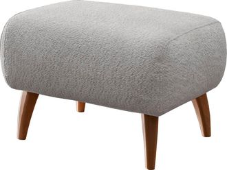 HOME AFFAIRE Hocker »Baggio« mit Holzfüssen