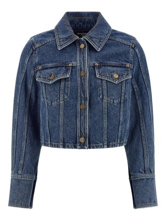 Balmain Cropped jack - Blauw