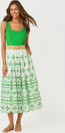 Lilly Pulitzer Lissette Eyelet Midi Dress