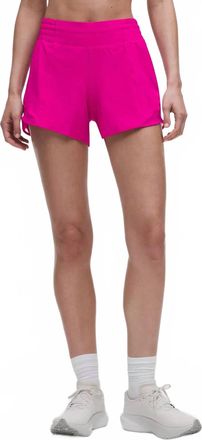 lululemon Hotty Hot High-Rise Lined Short In Pink Flare