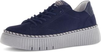 Gabor Womens Low-Top Trainers, Womens Low Shoes, Best Fitting, Atlantik Nightblue 16, 6.5-7 UK