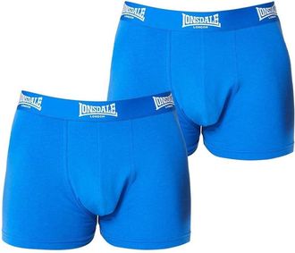Lonsdale Boxershorts voor heren (Set van 2) (Blauw)
