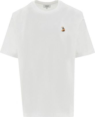 Maison Kitsun&eacute; Dreaming Fox patch T-shirt Man XL