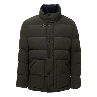 Fay Donsjack - Heren - Jassen - Groen - Maat: 2XL Polyamide