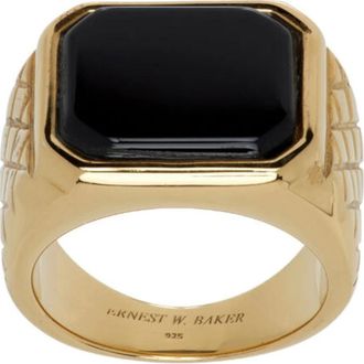 Ernest W. Baker Heren, Accessoires, Geel, Maat: 61 MM Zijde