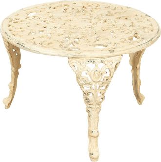 Biscottini International Biscottini - Cast iron coffee table with antique finish