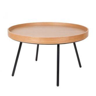 Zuiver Mesa de centro de madera beige