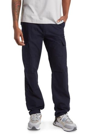 Carhartt Work in Progress Aviation Ripstop Cotton Cargo Pants in Dark Navy at Nordstrom, Size 30 X 32