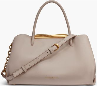 DKNY Poplin Small Satchel in Sand at Nordstrom