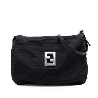 Fendi Tweedee Zucca Canvas Schoudertas