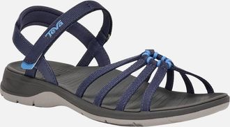 Teva Womens Teva Womens Tirra Traveler Strappy Sandals - Navy - Size: 5