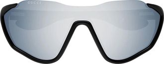 Gucci Sunglasses Gg2018 S 001 Black/Silver Men