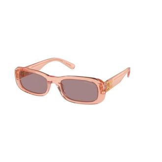 Miu Miu Sunglasses, unisex, Pink, 53 MM, Rosa Brown Purple Sunglasses