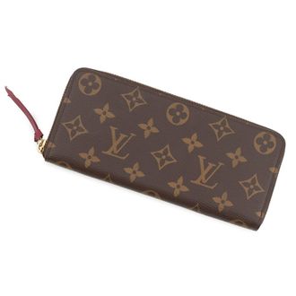 Louis Vuitton Monogram Fuchsia Monogram Long Wallet (Bi-Fold) (Pre-Owned)