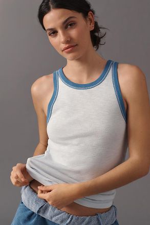 Pilcro Cotton Tank Top