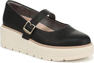 Dr. Scholls Nice Max Mary Jane Platform Loafer in Black Multi at Nordstrom, Size 8