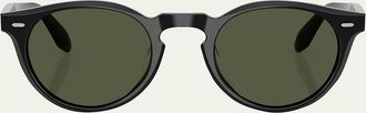 Oliver Peoples OV5587SU Acetate Round Sunglasses
