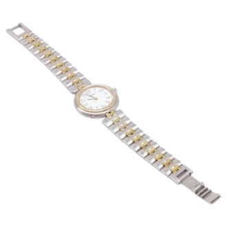 Herm&egrave;s Pre-owned Profile Quartz Horloge - Dames - Vintage Horloges - Wit - ONE Size - Vintage