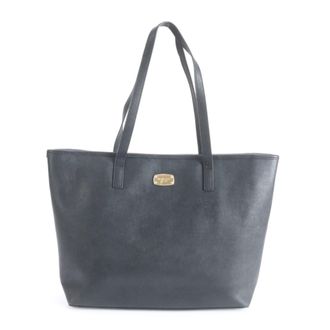 Michael Kors Black Leather Shoulder Bag Tote Bag (Pre-Owned)