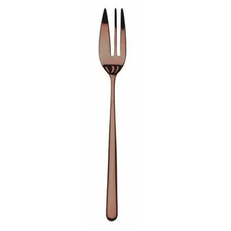 Mepra Linea Cake Forks Gift Box Set - 6 Pieces in Mettalic Bronze at Nordstrom