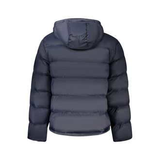 Calvin Klein Logo Quilted Polyamide Down Jacket - Blue