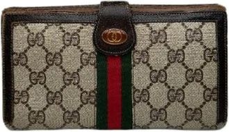 Gucci Pre-owned Wallets, female, Multicolor, Size: ONE SIZE Pre-owned Ophidia Vintage Wallet