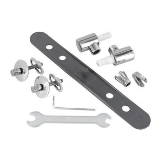 Ideal Juego De Bisagras Para Asiento Wc Washpoint Softclosing Cromo Ideal Standard