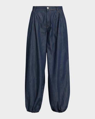 Frame Denim Denim Balloon Pants