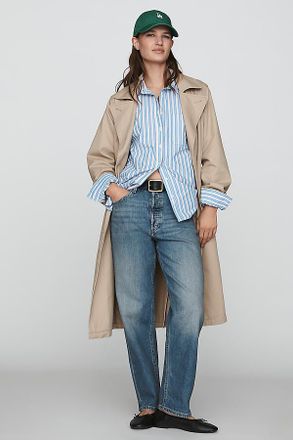 Anthropologie LEE High-Rise Relaxed Straight-Leg Jeans