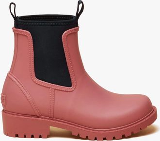 Joules Womens Joules OAKFIELD Womens Wellingtons Pink Blue - Size: 7