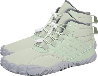 Generic Snow Boots for Women, Barefoot Shoes for Women, Waterproof Bread Shoes for Women, Non-Slip Winter Shoes, Hiking Shoes, Short Ankle Boots, Waterproof, 