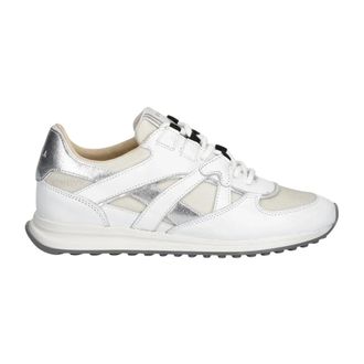 Furla Schoenen, Dames, Wit, 40 EU, Leer, Retro Lace-Up