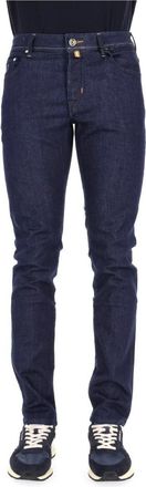 Jacob Cohen Slim-fit Jeans - Heren - Slim Fit Jeans - Blauw - W32 - Katoen - Jeans