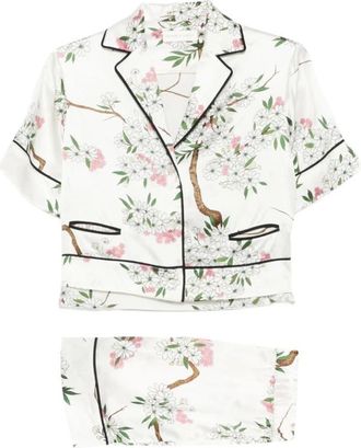 Olivia Von Halle Nachtkleding, Dames, Wit, M, Underwear Olivia Von Halle