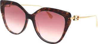 Fendi Dames, Accessoires, Bruin, Maat: 57 MM